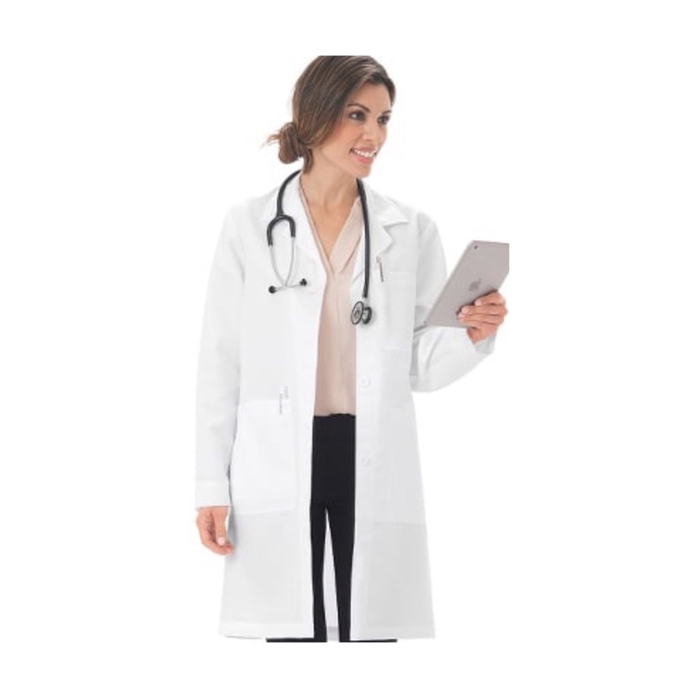 White lab coat